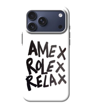 Amex Rolex Relax