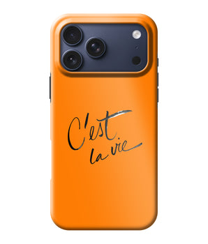 C'est La vie Orange
